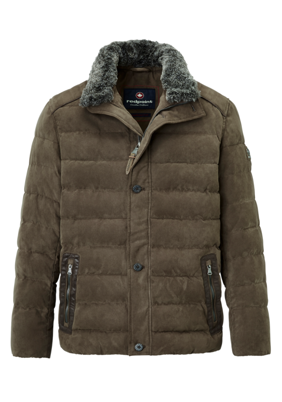 Redpoint Brown and navy Tony Coats