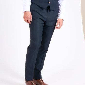 Marc darcy Max Navy Slim Fit Trousers