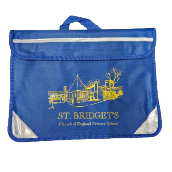 St Bridget's book bag