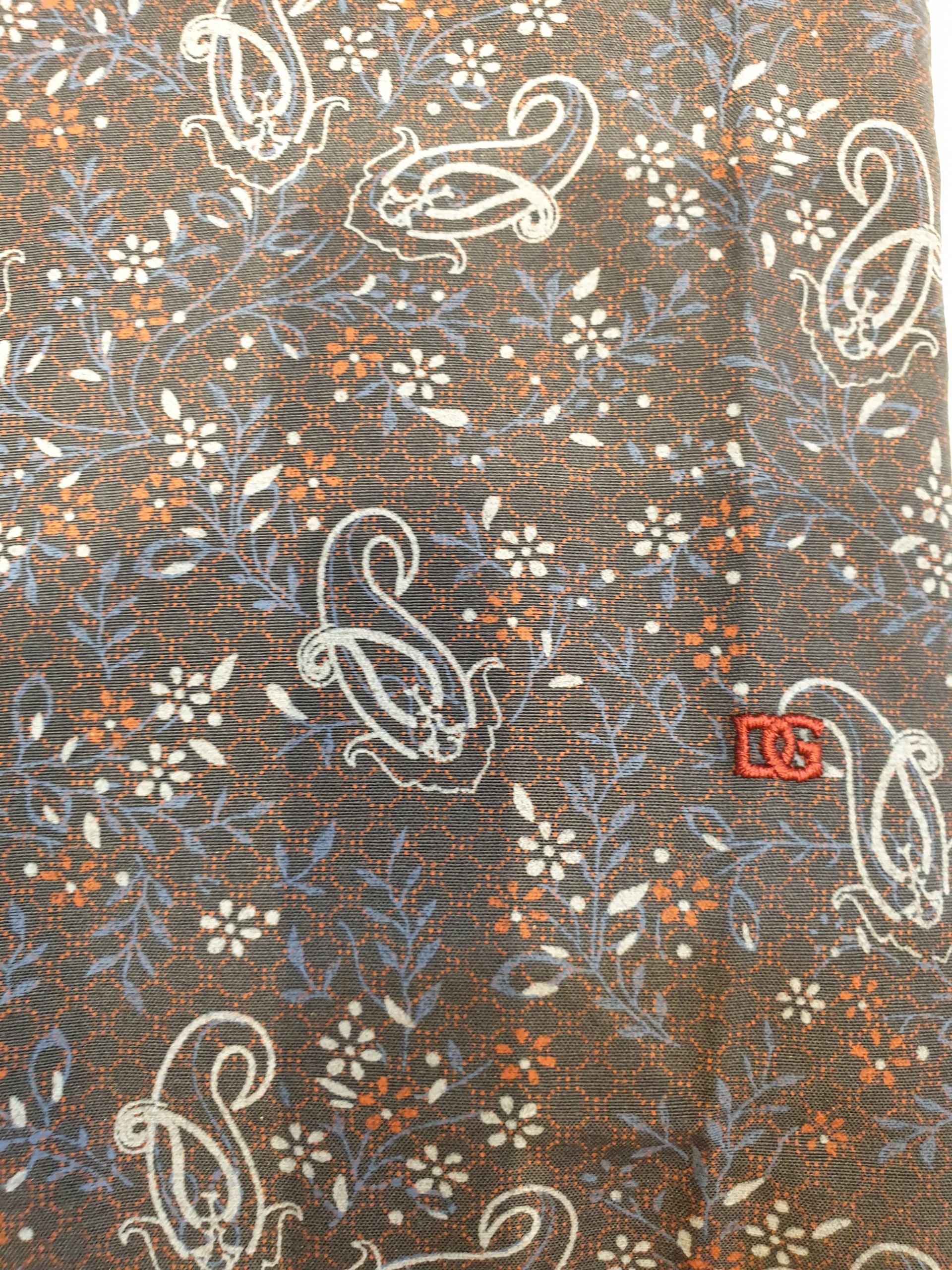 Daniel Grahame Navy Paisley Shirt - Image 3