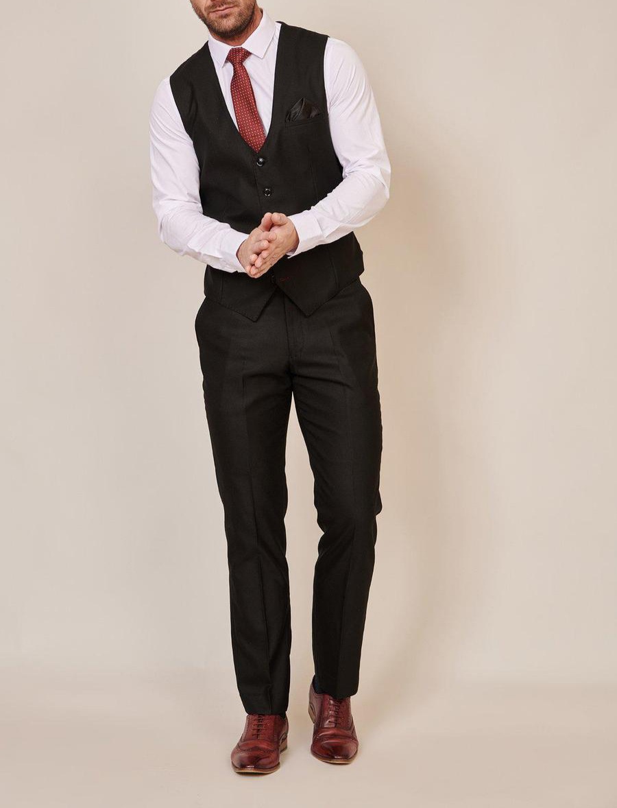 Marc Darcy Danny Black Trousers - Image 3