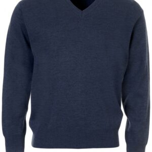 Franco Ponti V Neck Merino Wool Pullover (Available in 35 Colours)