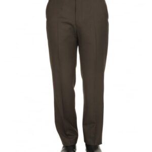 Gurteen Cologne Stretch Flannel Brown Trousers 44R